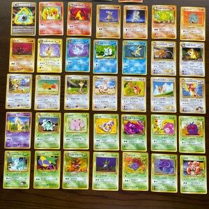 Lot of 35 Japanese Pokemon Cards
